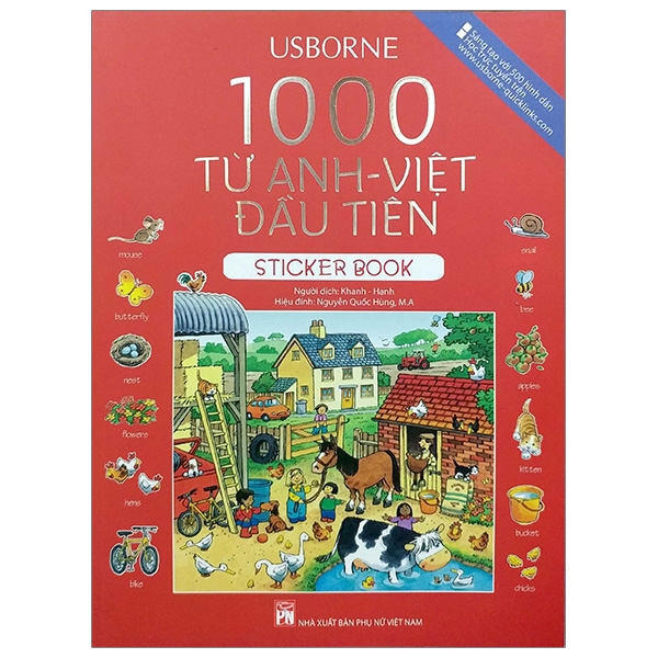 Sách - 1000 Từ Anh - Việt Đầu Tiên