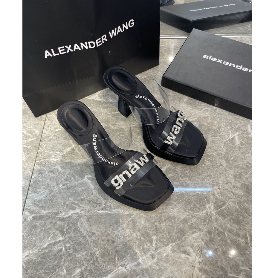 Giày Cao Gót jessie Bằng Nhựa pvc Trong Suốt Không Có Hộp Dành Cho Nữ