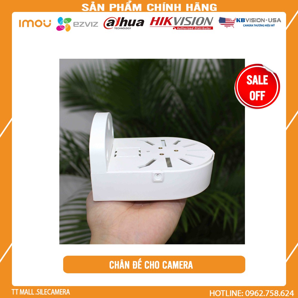 [HOTSALE]CHÂN ĐẾ GẮN TƯỜNG CHO CAMERA DOME-CAMERA BÁN CẦU - CHÂN ĐẾ NHỰA CAMERA - CAMERA WIFI ROBOT