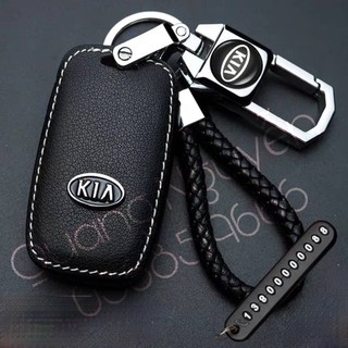 Bao Da Chìa Khoá KIA cerato, K3, K5, Seltos, Soluto, Morning, Sorento, Rondo handmade Da Thật 006