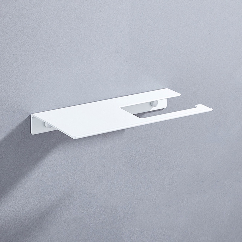 QQ Giá Treo Cuộn Giấy Vệ Sinh Gắn Tường Đa Năng Tiện Dụng Cho Phòng Tắm / Nhà Bếp