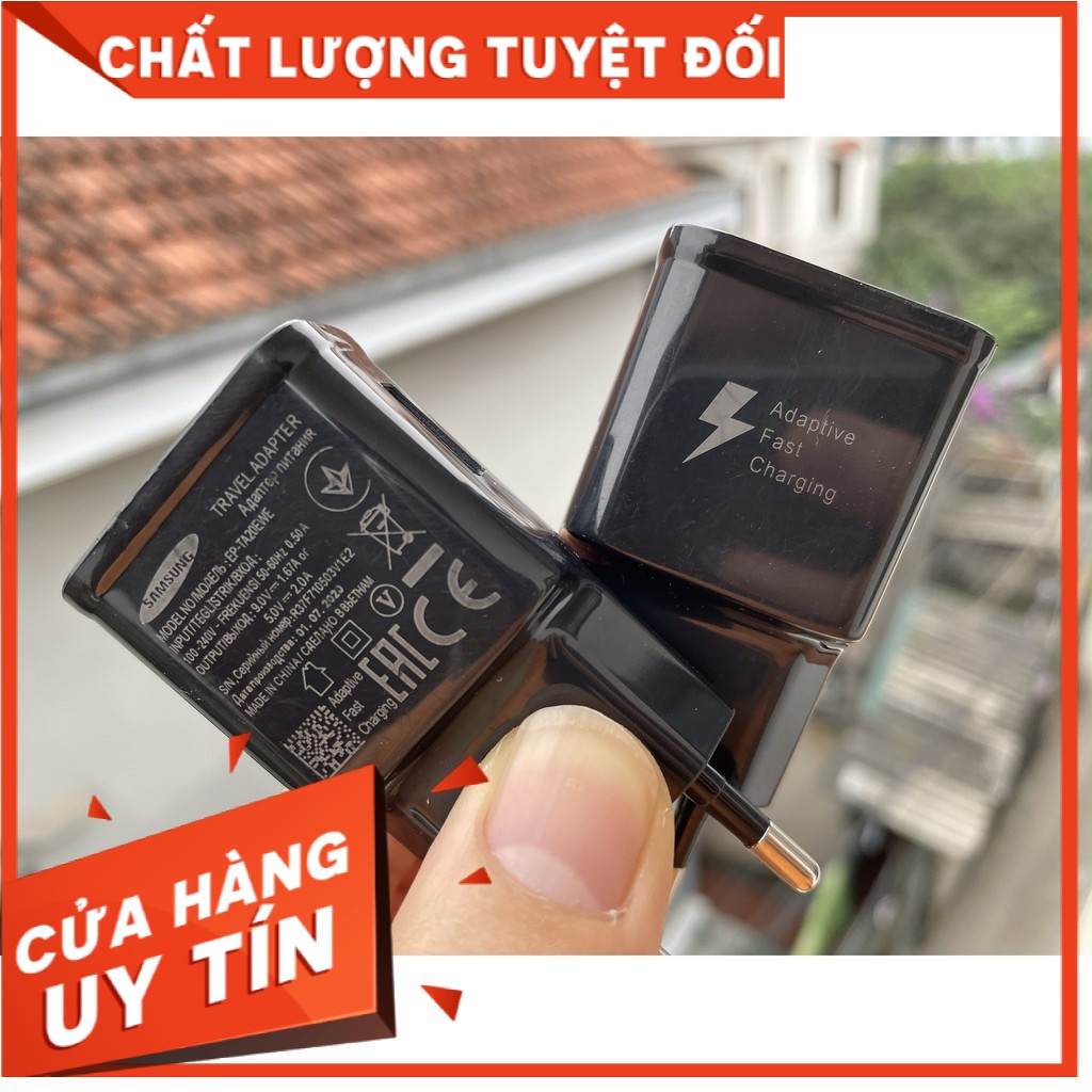 Củ sạc nhanh Sam sung S8/S9 zin linh kiện(màu ngẫu nhiên)