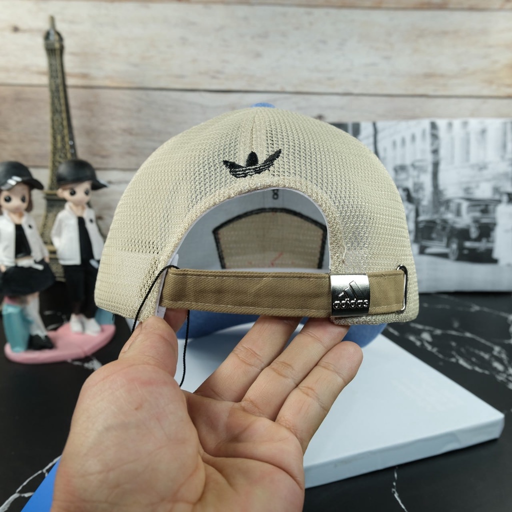 (VIDEO) Nón kết nam, mũ lưỡi trai nam nữ Adi.das phối lưới vải Kaki dày siêu chất và ngầu (Ảnh thật)