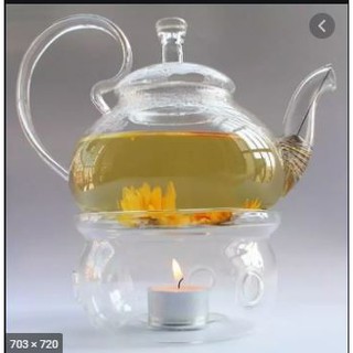 [SIÊU GIẢM GIÁ] Bộ ấm chén thủy tinh SET01