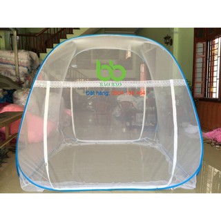 Mùng chụp đỉnh rộng 2m2 loại 2 cửa