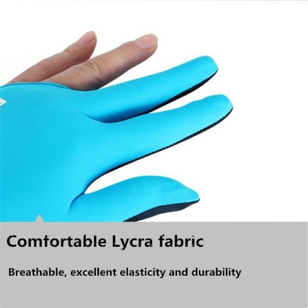 Găng tay 3 ngón cho chơi bi da