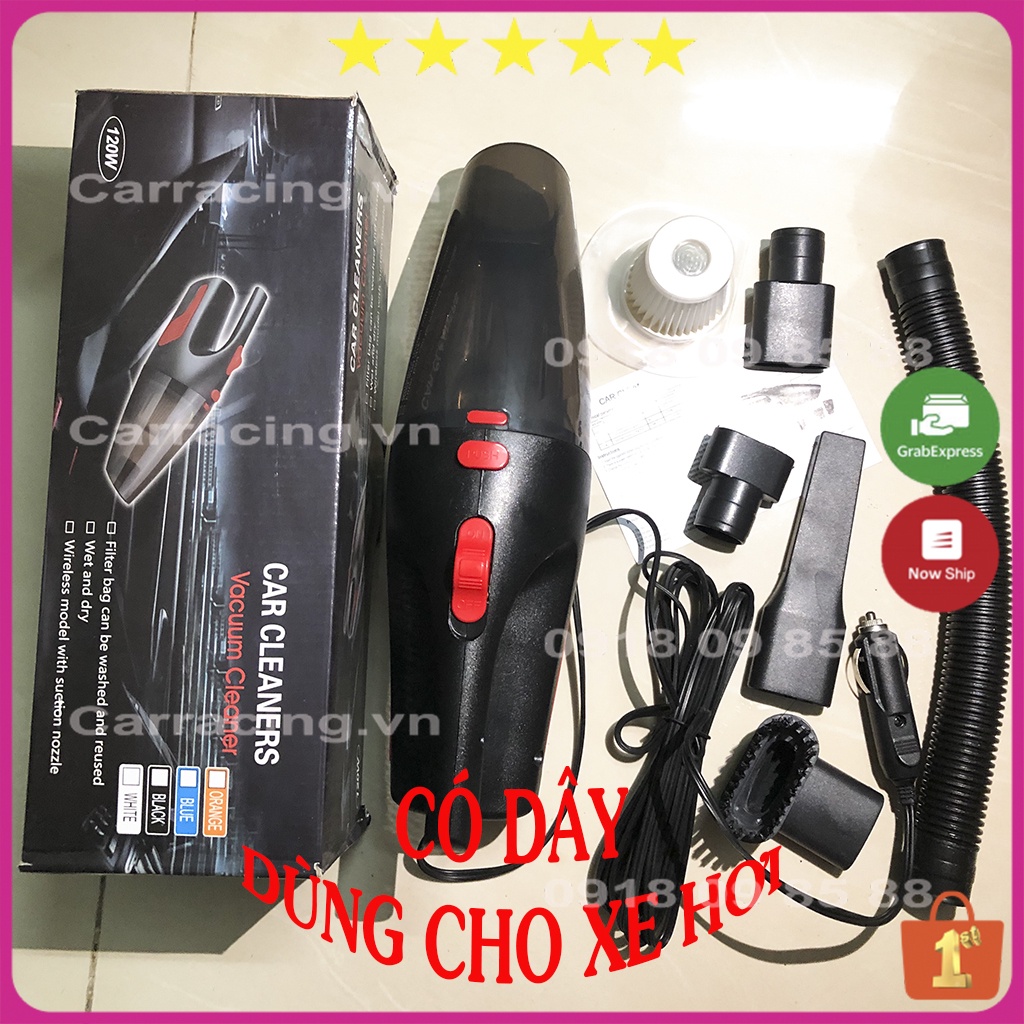 Máy Hút Bụi CARRACING Máy Hút Bụi Cầm Tay Không Dây và Có Dây Cho Ô Tô và Gia Đình - Phụ kiện nội thất  Xe Hơi nhà cửa | BigBuy360 - bigbuy360.vn