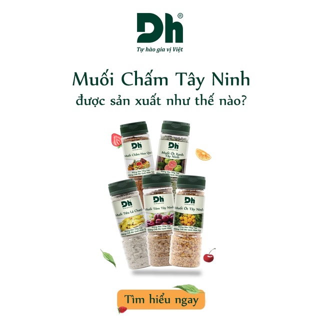 MUỐI TÔM ỚT TÂY NINH Dh Foods