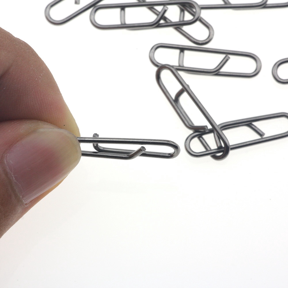 Set 50 Kẹp Mắt Cá Bằng Thép Không Gỉ