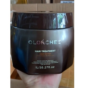 Kem hấp ủ tóc Olorchee phục hồi mềm mượt 1000ml