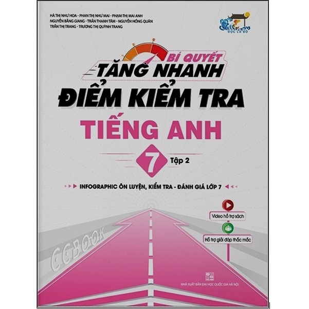 Sách - Bí quyết tăng nhanh điểm kiểm tra Tiếng anh 7 tập 2