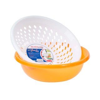 BỘ THAU RỔ TRÒN LỚN ( 4000ml )