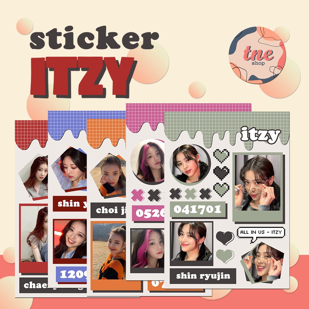 [HÀNG CÓ SẴN] Sticker ITZY (1)