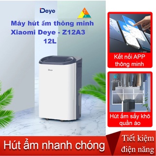 Máy hút ẩm Xiaomi Deye 12L Z12A3 kết nối app, sấy khô quần áo, tiết kiệm điện năng