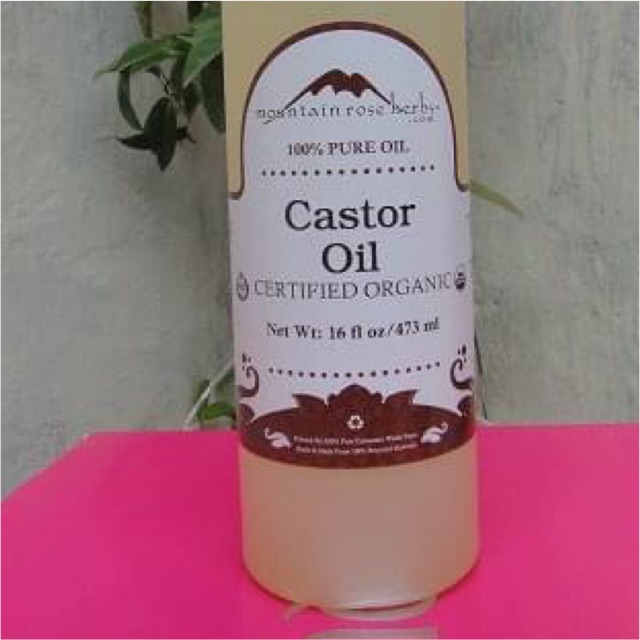 Dầu thầu dầu castor oil (dầu hải ly) mountain rose herb và hbno - Chính hãng