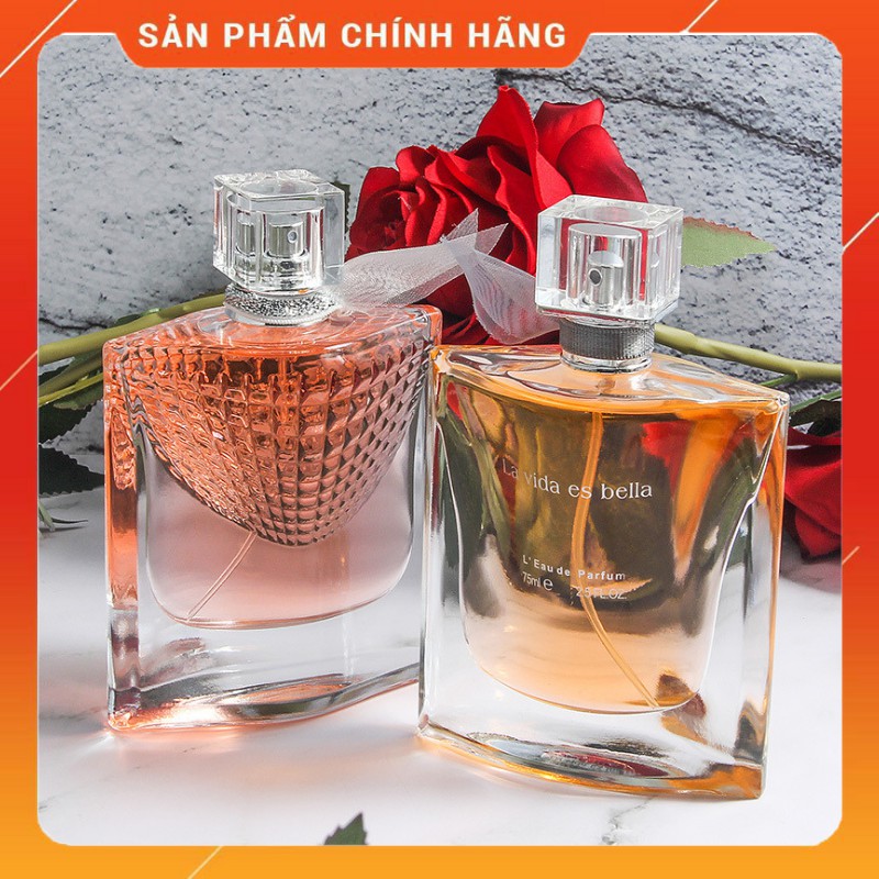 Nước Hoa Nữ La Vida Es Bella 75ml Hương Hoa Cỏ Chypre Mùi Ngọt Dịu Lưu Hương 8h Nuoc Hoa Nu