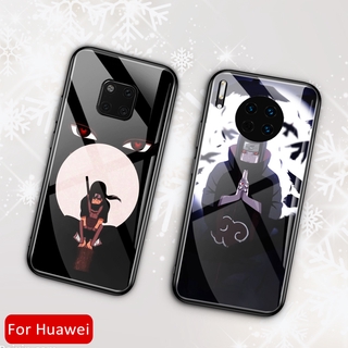 Anime Naruto Huawei Mate 30 Tempered Glass Hard Cover For Huawei P9 P10 Plus P20 P30 P40 Pro Phone Case