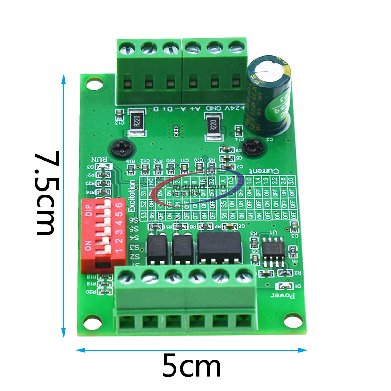 1 Axis TB6560 Stepper Motor Driver Controller Board 3.5A 10V-35V CNC Rounter Control Low Voltage Over Heat Current Protection