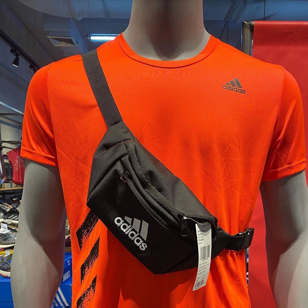 ✔️  Túi bao tử Adidas EC Waist Bag Black - FN0890 - CAM KẾT CHUẨN CHÍNH HÃNG 100%