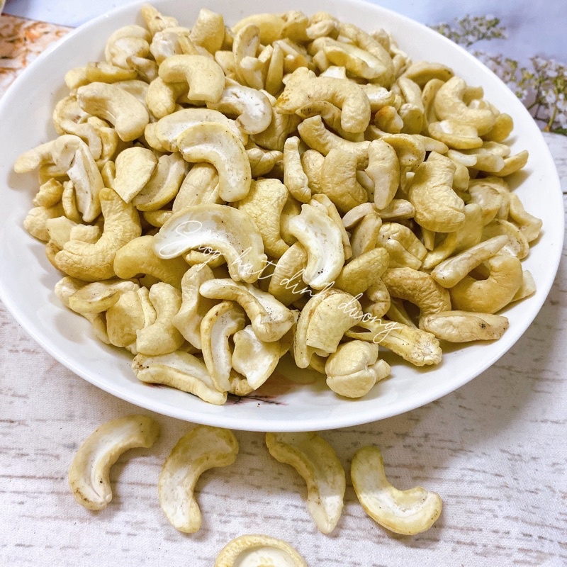 500g hạt điều tươi bể đôi làm sữa