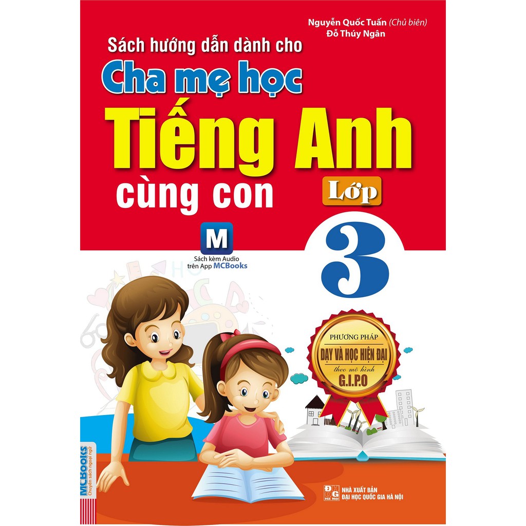 Sách - Cha mẹ học tiếng anh cùng con lớp 3