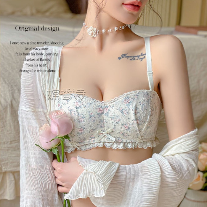 Áo lót Hoa Không Gọng Thép Không Gọng Gợi Cảm Cho Nữ Ốp