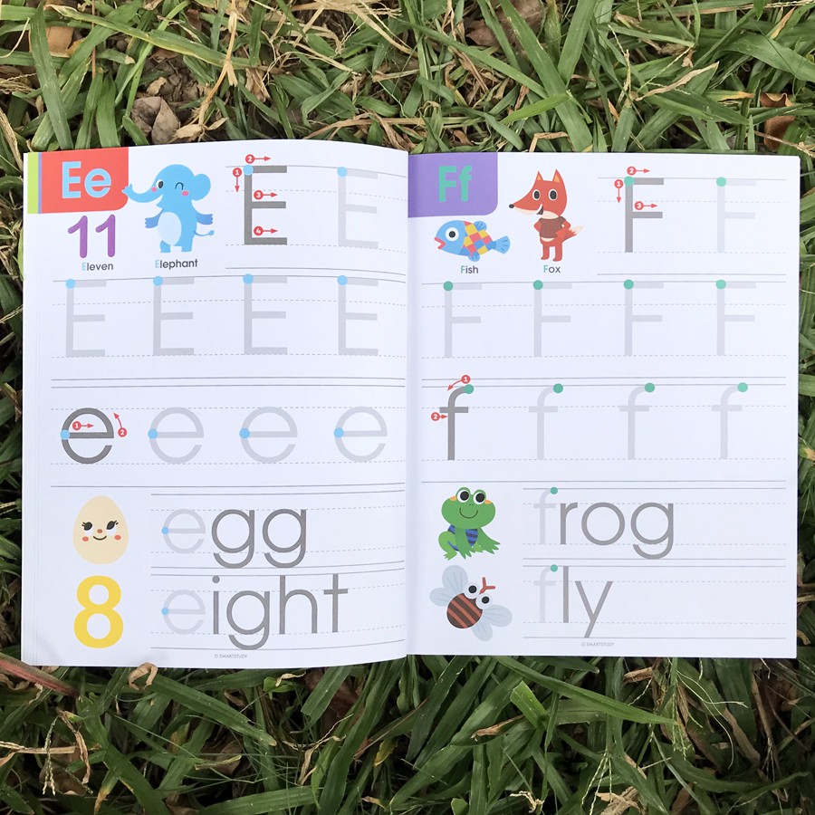 Sách - Bảng Chữ Cái ABC - Writing (Dành cho trẻ 3-6 tuổi)