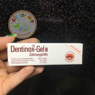 Gel bôi giảm đau khi mọc răng Dentinox Gel
