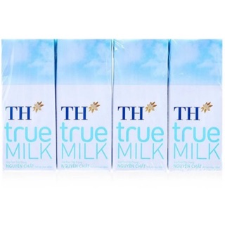 Sữa tươi tiệt trùng nguyên chất TH true milk (4 hộp *180ml)
