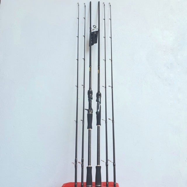 cần câu cá lure dài 2m4 2 ngọn mh + h y hình cần cực khoẻ