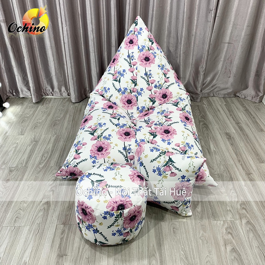 Ghế Lười Hạt Xốp Dáng Thuyền Ngồi Thư Giãn Thoải Mái (Nhiều Mẫu Chọn)