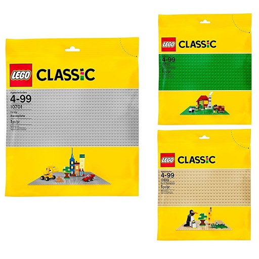 LEGO® Base Plate 10699 10700, 10701 - Tầm nền base plate LEGO các loại