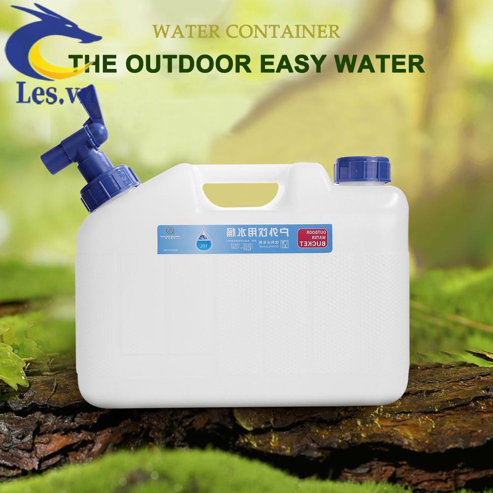 Bình Nước 10L 15L Kèm Vòi Rót + 2 Tay Cầm Cho Cắm Trại