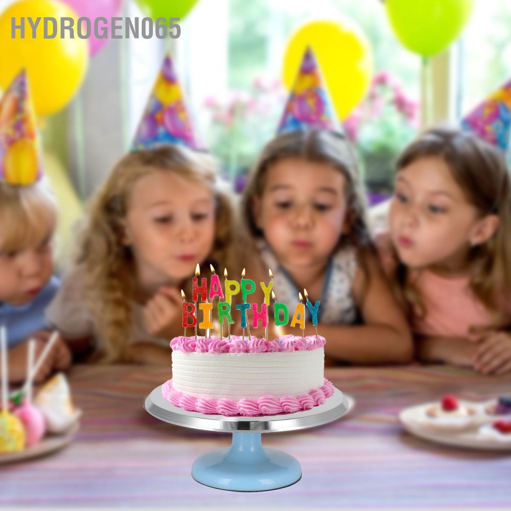 Hydrogen065 Bánh quay hợp kim nhôm Bàn xoay 12 inch trang trí Công cụ làm bánh