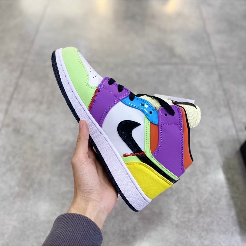 GIÀY THỂ THAO JD MID 7 màu multicolor NAM nữ + FREESHIP