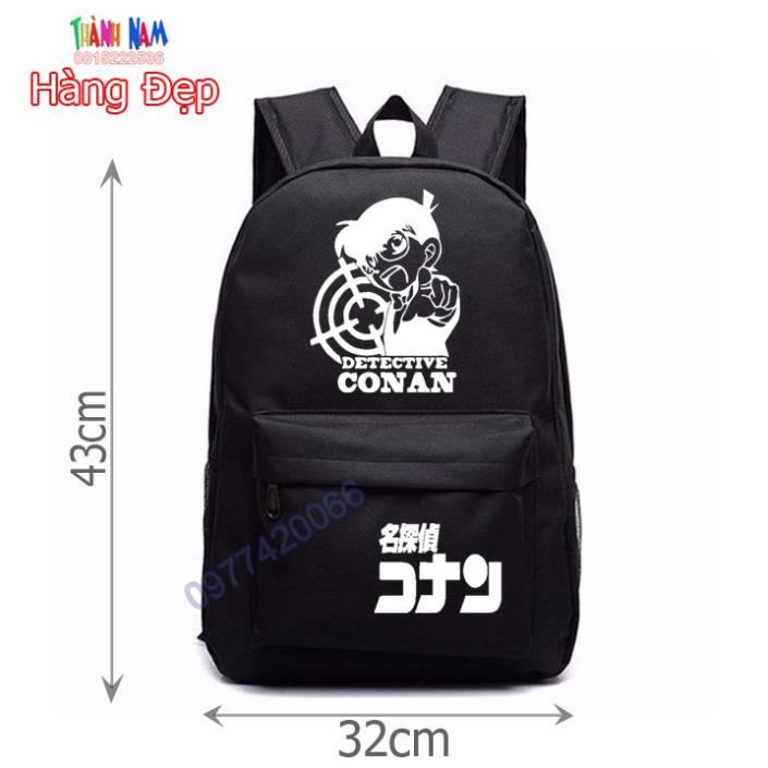 balo conan, cặp shinichi conan thám tử lừng danh, hàng đẹp - may 3 lớp | BigBuy360 - bigbuy360.vn