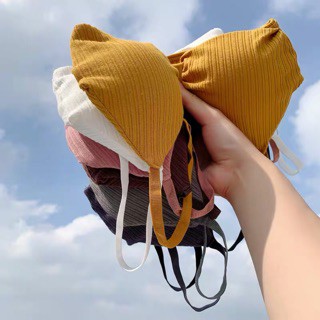 Siêu Đẹp - Áo Bra Gân Nơ Đệm Dày Không Gọng MS308 | BigBuy360 - bigbuy360.vn