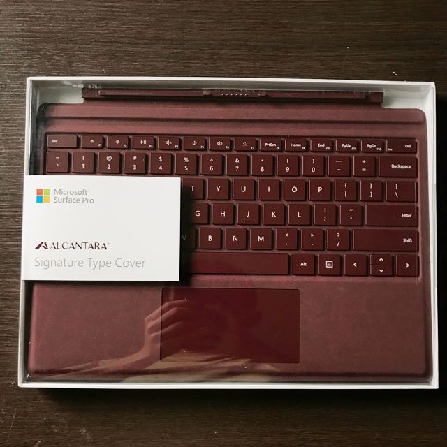 [Mã 33ELSALE hoàn 7% xu đơn 300k] Bàn phím Surface Pro Type Cover (ALCANTARA)
