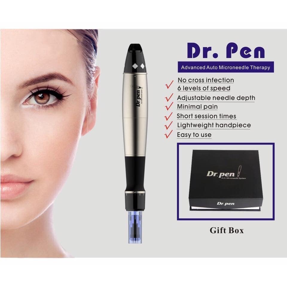 [ Máy Phi Kim ] Dr Pen A1 Có ( TÍCH ĐIỆN ) ( KHÔNG TÍCH ĐIỆN ) Máy Dr Pen