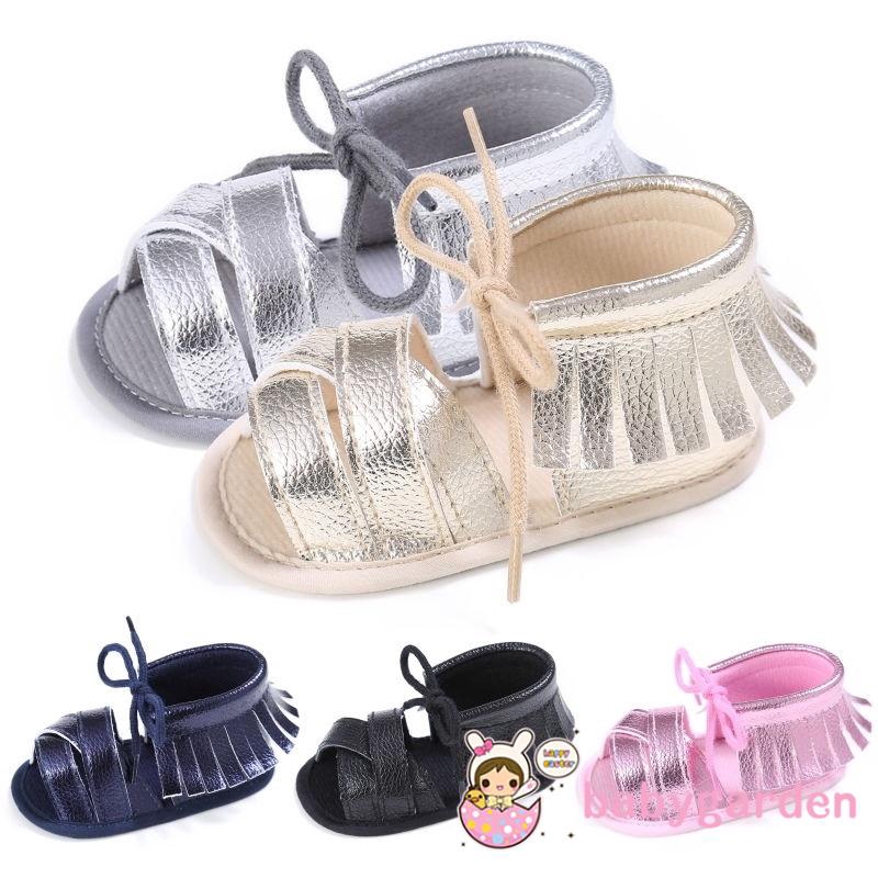 Giày sandal đế mềm chống trượt cho bé gái