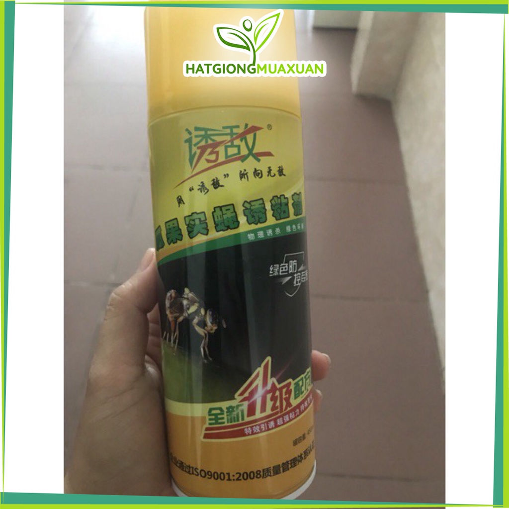 [SIEURE] Keo xịt bẫy ruồi vàng đục quả 450ml hàng đẹp, phân phối chuyên nghiệp.