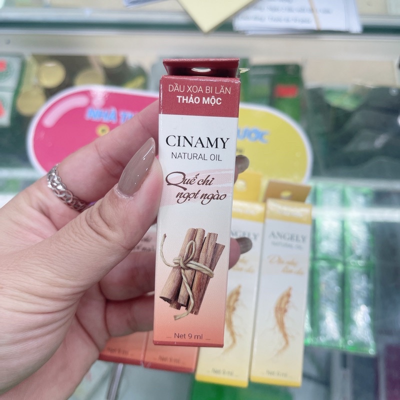Dầu Gió Bi Lăn 9ml -  Danapha 100% chính hãng