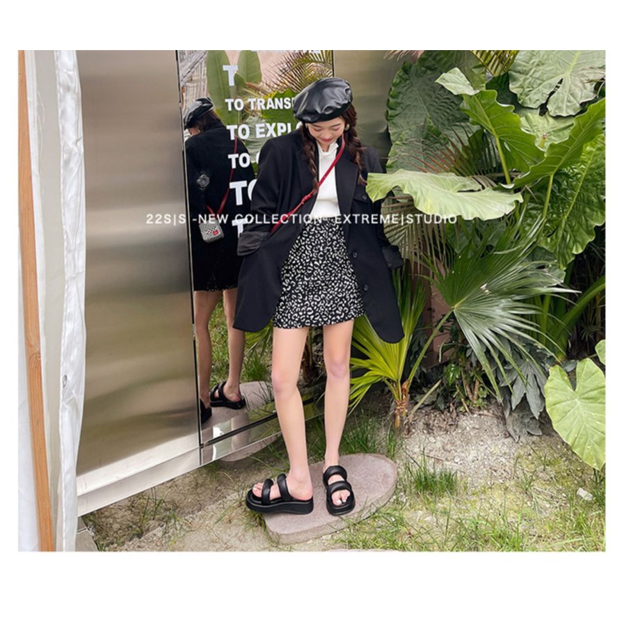 Slipper đế dày mềm mại thoải mái dễ phối đồ hợp thời trang phong cách mới