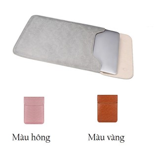 Túi chống sốc da cho laptop.