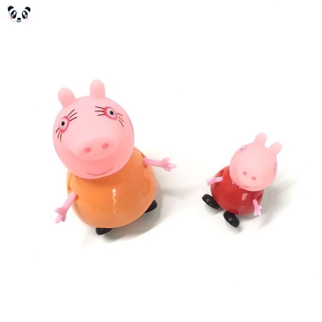 Bộ 4 thành viên gia đình heo peppa bạn thân cho bé yêu