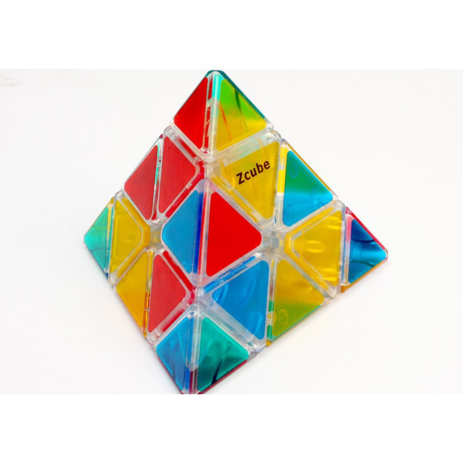 ❤️ HOTSALE ❤️ Đồ chơi Rubik Z-Cube TRONG SUỐT Pyramix Tam Giác HM0418 CAO CẤP