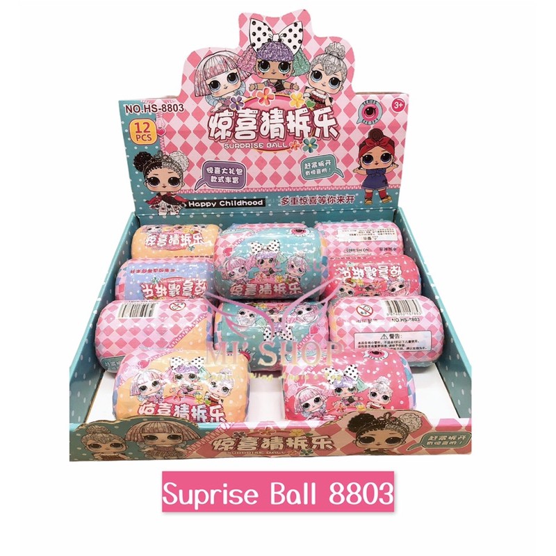 🌸 Set 3 Quả Trứng Búp Bê LOL Suprise Ball 8803 - 8804 🌸