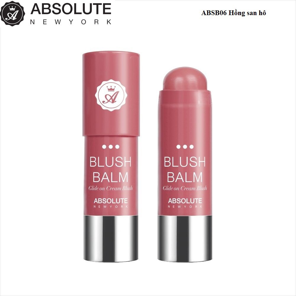 Phấn má dạng kem Absolute New York Bronzer Balm ABSB06 hồng san hô 5g