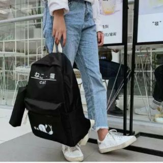 Balo học sinh đi học form vừa cho trẻ em - MÈO NẰM