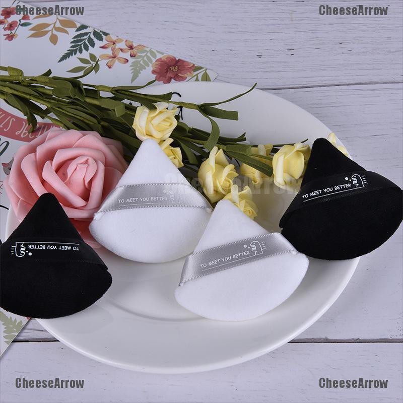 (hàng Mới Về) Set 2 Mút Trang Điểm Mini Hình Tam Giác Mềm Mại